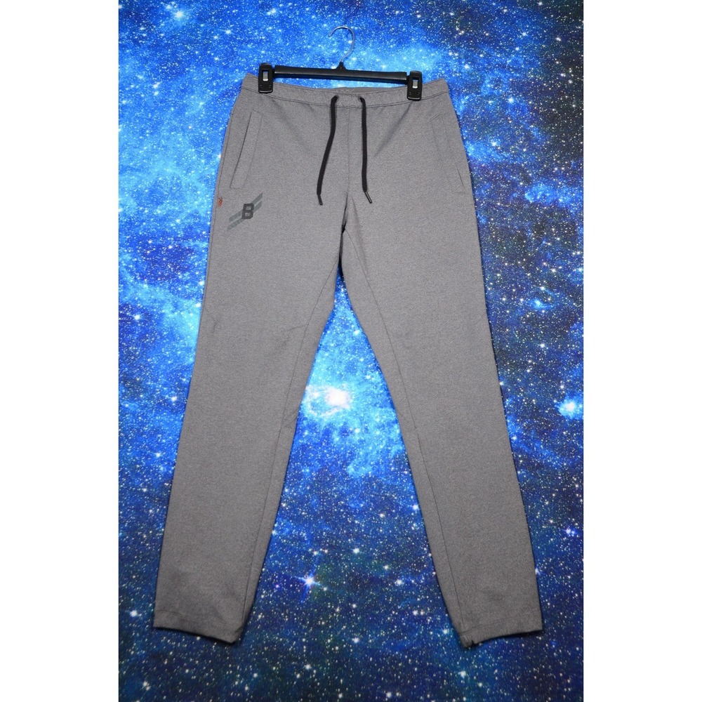 Rhone Pants Mens Small Gray Joggers Drawstring Pockets Stretch Athletic